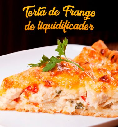 Torta de Frango de liquidificador