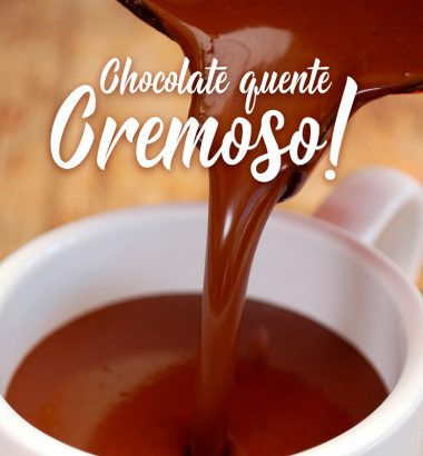 Chocolate quente cremoso