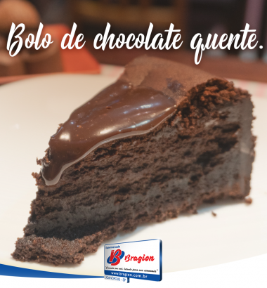 Bolo de Chocolate Quente