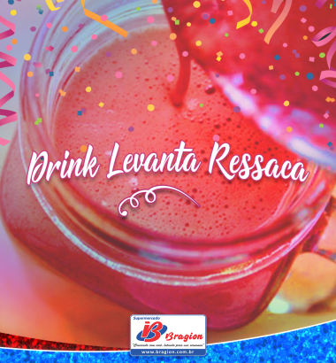 Drink levanta ressaca