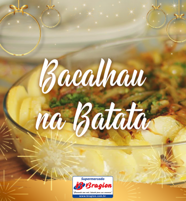 Bacalhau na batata