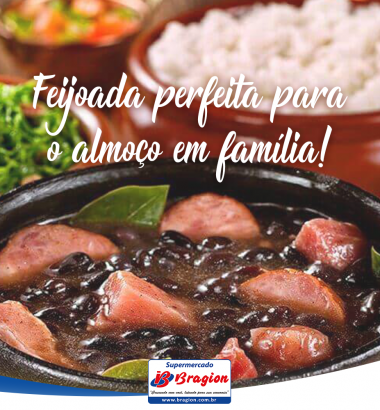 Feijoada perfeita para o almoço em família!